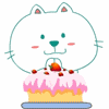 день рождения тортик др