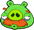 Смайлик «_cool_» из набора «AngryBirds» смайлик