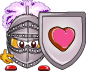 Смайлик «5» из набора «LoveKnight» смайлик
