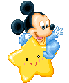 Смайлик «14» из набора «MickeyMouse» смайлик