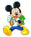 Смайлик «18» из набора «MickeyMouse» смайлик