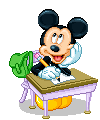 Смайлик «19» из набора «MickeyMouse» смайлик