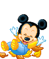 Смайлик «5» из набора «MickeyMouse» смайлик