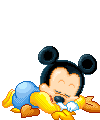 Смайлик «8» из набора «MickeyMouse» смайлик