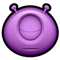 Смайлик «Alien 16» из набора «PurpleMonsters» смайлик