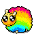 Смайлик «33» из набора «RainbowSheep» смайлик