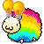 Смайлик «48» из набора «RainbowSheep» смайлик