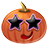 Смайлик «Pumpkin_Stars» из набора «Raster» смайлик