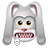 Смайлик «Rabbit_StopTalking» из набора «Raster» смайлик