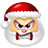 Смайлик «SantaClaus_Angry» из набора «Raster» смайлик