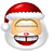 Смайлик «SantaClaus_Laugh» из набора «Raster» смайлик