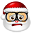 Смайлик «SantaClaus_Nerd» из набора «Raster» смайлик