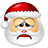 Смайлик «SantaClaus_Sad» из набора «Raster» смайлик