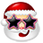 Смайлик «SantaClaus_Stars» из набора «Raster» смайлик