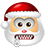 Смайлик «SantaClaus_StopTalking» из набора «Raster» смайлик