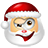 Смайлик «SantaClaus_Wink» из набора «Raster» смайлик