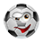 Смайлик «SoccerBall_Wink» из набора «Raster» смайлик