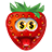 Смайлик «Strawberry_Money» из набора «Raster» смайлик