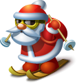 Смайлик «2» из набора «Santa» смайлик