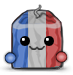 Смайлик «French» из набора «iMelon» смайлик