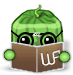 Смайлик «Wikipanion» из набора «iMelon» смайлик
