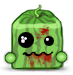 Смайлик «ZombiesMe» из набора «iMelon» смайлик