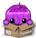 Смайлик «iTunes» из набора «iMelon» смайлик