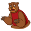 Смайлик «15» из набора «vkBear» смайлик