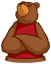 Смайлик «21» из набора «vkBear» смайлик