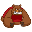 Смайлик «25» из набора «vkBear» смайлик