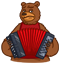 Смайлик «26» из набора «vkBear» смайлик