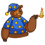 Смайлик «29» из набора «vkBear» смайлик