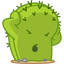 Смайлик «15» из набора «vkCactus» смайлик