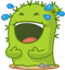 Смайлик «25» из набора «vkCactus» смайлик