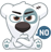 Смайлик «29» из набора «vkDog» смайлик