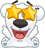 Смайлик «33» из набора «vkDog» смайлик
