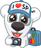 Смайлик «39» из набора «vkDog» смайлик