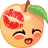 Смайлик «20» из набора «vkFruit» смайлик