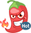 Смайлик «25» из набора «vkFruit» смайлик