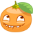 Смайлик «30» из набора «vkFruit» смайлик