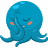 Смайлик «13» из набора «vkOctopus» смайлик