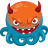Смайлик «15» из набора «vkOctopus» смайлик