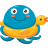 Смайлик «28» из набора «vkOctopus» смайлик