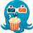 Смайлик «30» из набора «vkOctopus» смайлик