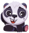 Смайлик «11» из набора «vkPanda» смайлик