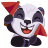 Смайлик «13» из набора «vkPanda» смайлик