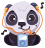 Смайлик «39» из набора «vkPanda» смайлик