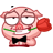 Смайлик «1» из набора «vkPig» смайлик