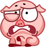 Смайлик «16» из набора «vkPig» смайлик