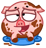 Смайлик «32» из набора «vkPig» смайлик